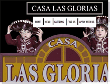 Tablet Screenshot of casalasglorias.com